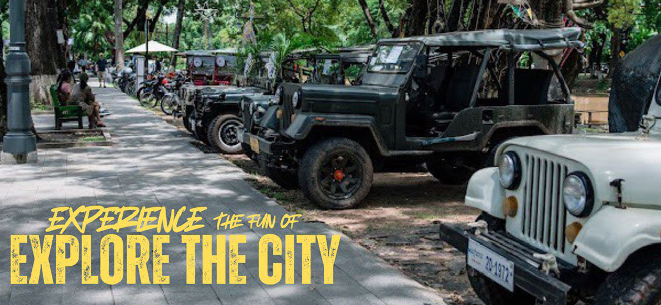 EXPLORE THE CITY VINTAGE JEEPS 